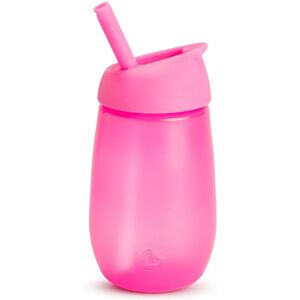 Munchkin Simple Clean Children’s Bottle with Straw Pink 12 m+ 296 ml Munchkin Simple Clean Children’s Bottle with Straw Pink 12 m+ 296 ml