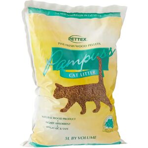 Pettex Pampuss Woodbase Cat Litter - 5L - Eco-friendly and Odor Control Pettex Pampuss Woodbase Cat Litter - 5L - Eco-friendly and Odor Control