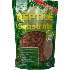 Pettex Reptile Substrate Coco Fibre - 10L - Reptile Bedding Pettex Reptile Substrate Coco Fibre - 10L - Reptile Bedding