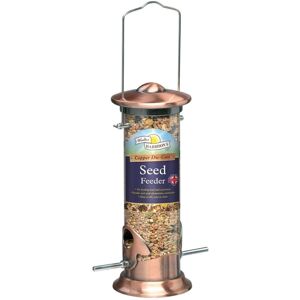 Walter Harrison's Cast Copper Plated Seed Feeder - 35cm - Bird Feeder Walter Harrison's Cast Copper Plated Seed Feeder - 35cm - Bird Feeder