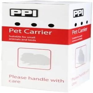 PPI Pet Carrier - Medium (230 x 150 x 150mm) - Small Animal & Bird PPI Pet Carrier - Medium (230 x 150 x 150mm) - Small Animal & Bird