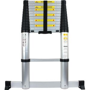 Prodec Pro 3.8m Telescopic Ladder - Extension & Safety Prodec Pro 3.8m Telescopic Ladder - Extension & Safety