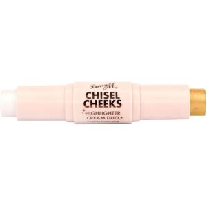 Barry M Brand Chisel Cheeks Highlighter Cream Duo - Silver & Gold - Highlighter Barry M Brand Chisel Cheeks Highlighter Cream Duo - Silver & Gold - Highlighter