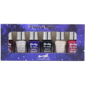 Ensemble de Vernis à Ongles Barry M Nuit Étoilée - Gelly Hi Shine Métallique - 6 Teintes Ensemble de Vernis à Ongles Barry M Nuit Étoilée - Gelly Hi Shine Métallique - 6 Teintes