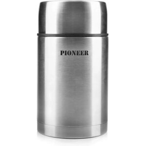 Pioneer Stainless Steel Food Flask - Leakproof Insulated Food Container Pioneer Stainless Steel Food Flask - Leakproof Insulated Food Container