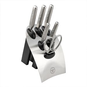 Rockingham Forge - Quadra 7 Piece Knife Block Set Rockingham Forge - Quadra 7 Piece Knife Block Set