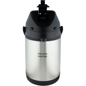 Distributeur de café en acier inoxydable à levier Pioneer - 3L - Publicité Distributeur de café en acier inoxydable à levier Pioneer - 3L - Publicité