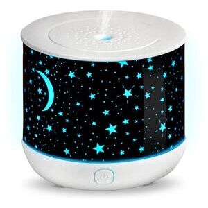 Rio Dream Time Aroma Diffuser - White - Humidifier & Night Light Rio Dream Time Aroma Diffuser - White - Humidifier & Night Light