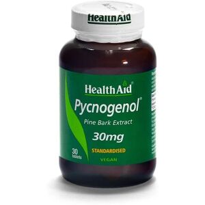 Health Aid Pycnogenol 30 mg Estratto di Erbe Selvatiche - Integratore Alimentare Health Aid Pycnogenol 30 mg Estratto di Erbe Selvatiche - Integratore Alimentare