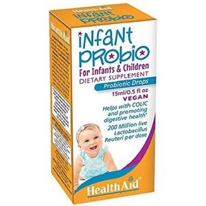 HealthAid Infant Probio - Probiotic Drops 15ml - Infant Gut Support HealthAid Infant Probio - Probiotic Drops 15ml - Infant Gut Support