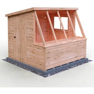 Shire Iceni 8x8 Potting Shed - Left Door - Shiplap Finish Shire Iceni 8x8 Potting Shed - Left Door - Shiplap Finish