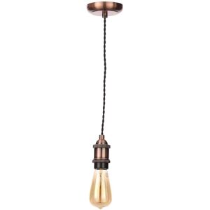 Forum Lighting INL-27988-ACOP Dale Single Light Antique Copper Suspension Set - Lighting Fixture Forum Lighting INL-27988-ACOP Dale Single Light Antique Copper Suspension Set - Lighting Fixture