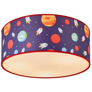 BHS Lighting Blue Glow Space Flush Ceiling Light - Ceiling Light BHS Lighting Blue Glow Space Flush Ceiling Light - Ceiling Light