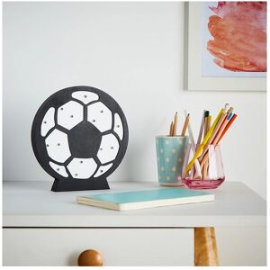 Litecraft Glow Football Children's LED Table Lamp - Black, White Litecraft Glow Football Children's LED Table Lamp - Black, White