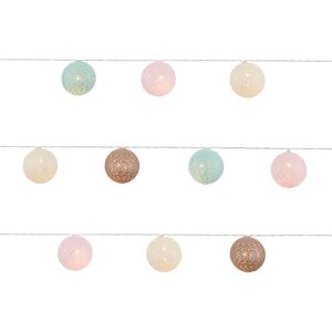 BHS Lighting Glow Pom Pom String Wall Light - String Lights BHS Lighting Glow Pom Pom String Wall Light - String Lights