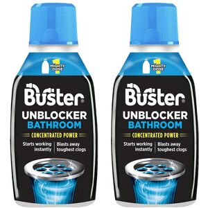 Buster - Drain Unblocker - 300ml - Pack of 2 - Unblocker Buster - Drain Unblocker - 300ml - Pack of 2 - Unblocker
