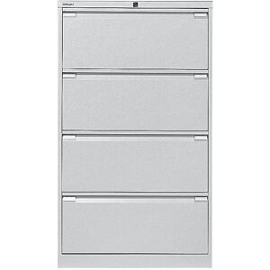 Dulap BISLEY gri deschis, cu 4 sertare - Organizare birotică Dulap BISLEY gri deschis, cu 4 sertare - Organizare birotică