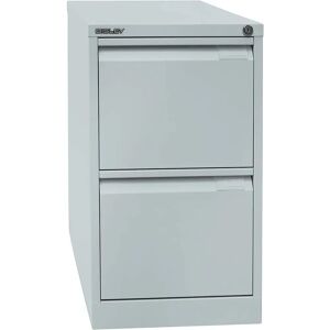 Dulap suspendat Bisley gri deschis - 2 sertare, 41,3x62,2x71,1 cm - Dulap pentru arhivare Dulap suspendat Bisley gri deschis - 2 sertare, 41,3x62,2x71,1 cm - Dulap pentru arhivare