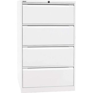 Archivo BISLEY, 2 carriles, 4 cajones - Mueble de almacenamiento Archivo BISLEY, 2 carriles, 4 cajones - Mueble de almacenamiento