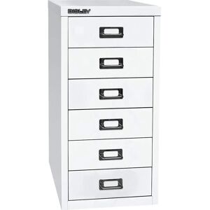 BISLEY MultiDrawer L296 Mobiletto di archiviazione - 6 cassetti BISLEY MultiDrawer L296 Mobiletto di archiviazione - 6 cassetti