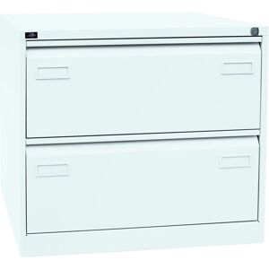 Armadietto archivio Bisley Light con serratura - 2 cassetti, 80x62x71 cm Armadietto archivio Bisley Light con serratura - 2 cassetti, 80x62x71 cm