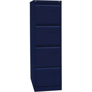 BISLEY LIGHT Aktenschrank - 4 Schubladen - Stahl - Oxford Blau - Büromöbel BISLEY LIGHT Aktenschrank - 4 Schubladen - Stahl - Oxford Blau - Büromöbel