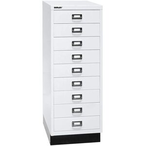 BISLEY MultiDrawer 39 Serie - Weiß und Schwarz - Schubladenschrank BISLEY MultiDrawer 39 Serie - Weiß und Schwarz - Schubladenschrank