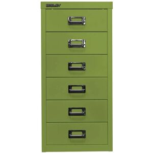 BISLEY MultiDrawer L296 Mobile Ufficio - Verde BISLEY MultiDrawer L296 Mobile Ufficio - Verde