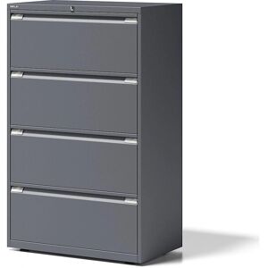 BISLEY ESSENTIALS Hängeregistraturschrank - Aktenregal - anthrazitgrau BISLEY ESSENTIALS Hängeregistraturschrank - Aktenregal - anthrazitgrau