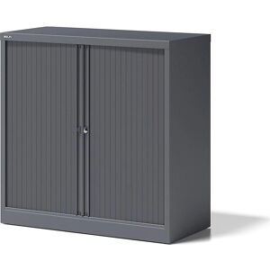 Dulap de depozitare gri deschis BISLEY - 1000x1000x470 mm - Ușă rulantă spațiu-eficientă Dulap de depozitare gri deschis BISLEY - 1000x1000x470 mm - Ușă rulantă spațiu-eficientă