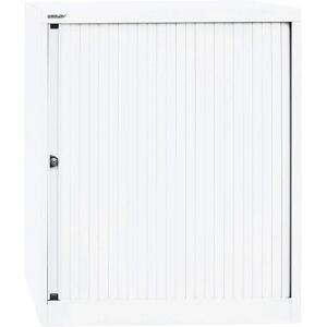 BISLEY Euro dulap cu uși glisante - 800mm, 2 rafturi, alb BISLEY Euro dulap cu uși glisante - 800mm, 2 rafturi, alb