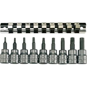Teng M3813TX Chrome Vanadium Socket Set - 9 Pieces Teng M3813TX Chrome Vanadium Socket Set - 9 Pieces
