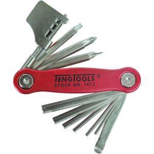 Teng Tools - Fahrrad-Werkzeugsatz 1473 - Kompaktes Fahrradset Teng Tools - Fahrrad-Werkzeugsatz 1473 - Kompaktes Fahrradset