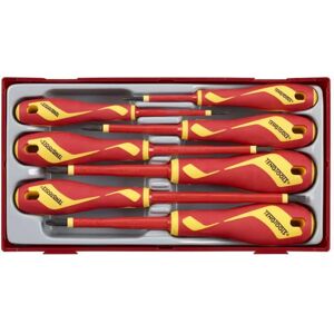 Teng Tools TTV907N Insulated Screwdriver Set - 7 Piece Electric Tools Teng Tools TTV907N Insulated Screwdriver Set - 7 Piece Electric Tools