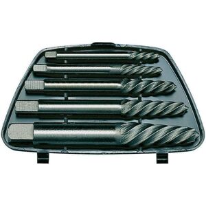 Ensemble d'extracteurs de vis Teng Tools SE05 - 5 pièces - Convient pour forets 7/64" à 19/64" - Publicité Ensemble d'extracteurs de vis Teng Tools SE05 - 5 pièces - Convient pour forets 7/64" à 19/64" - Publicité