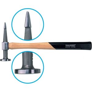 Martillo TENGTOOLS HMBH02 - Doble cabecera, rojo, reparación de carrocerías Martillo TENGTOOLS HMBH02 - Doble cabecera, rojo, reparación de carrocerías