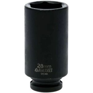 Teng 920628N Deep Impact Socket Hexagon 6-Point 1/2in Drive 28mm Teng 920628N Deep Impact Socket Hexagon 6-Point 1/2in Drive 28mm