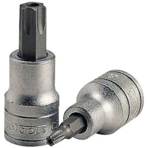 Teng M121260-C Tamper-Proof TORX Socket Bit - 1/2in Drive T60 Teng M121260-C Tamper-Proof TORX Socket Bit - 1/2in Drive T60