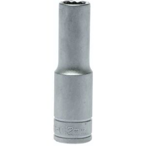 Teng M120612C Chrome Vanadium Deep 12-Point Socket - 12mm Teng M120612C Chrome Vanadium Deep 12-Point Socket - 12mm