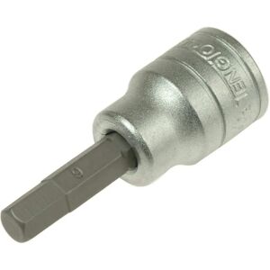 Teng M381504-C Chrome Vanadium Hex Socket Bit - 4mm - Hex Drive Teng M381504-C Chrome Vanadium Hex Socket Bit - 4mm - Hex Drive