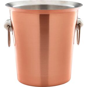 Genware Copper-Plated Wine Cooler with Ring Handle - Wine Cooler Genware Copper-Plated Wine Cooler with Ring Handle - Wine Cooler