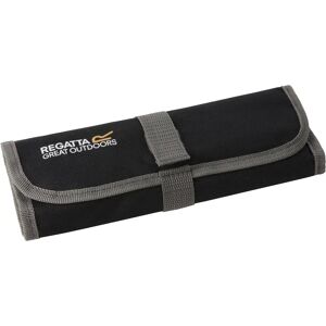 Regatta 4 Person Camping Cutlery Set - Black / Grey - Cutlery Set Regatta 4 Person Camping Cutlery Set - Black / Grey - Cutlery Set
