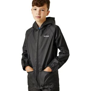Regatta Kids Stormbreak Waterproof Jacket - Black - 3-4 Yrs Regatta Kids Stormbreak Waterproof Jacket - Black - 3-4 Yrs