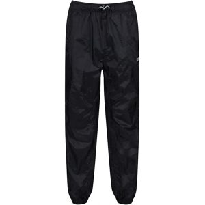 Regatta Active Packaway Overtrousers - Waterproof, Breathable, Black Regatta Active Packaway Overtrousers - Waterproof, Breathable, Black