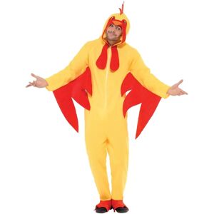Smiffys Adult Men's Chicken Costume - All In One - Party Animals Smiffys Adult Men's Chicken Costume - All In One - Party Animals