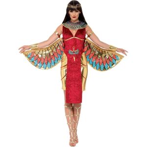 Smiffys Egyptian Goddess Costume - Red/Gold - Costumes Smiffys Egyptian Goddess Costume - Red/Gold - Costumes