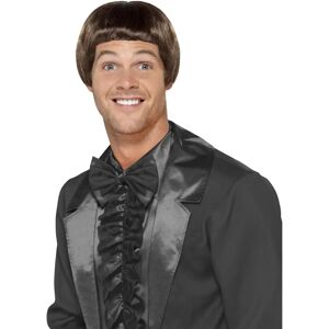 Smiffys 90s Bowl Cut Wig - Brown - Adult Fancy Dress Smiffys 90s Bowl Cut Wig - Brown - Adult Fancy Dress