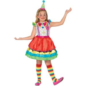 Costume de Clown Arc-en-ciel pour Enfants - Robe et Chapeau - 7-12 ans - Publicité Costume de Clown Arc-en-ciel pour Enfants - Robe et Chapeau - 7-12 ans - Publicité