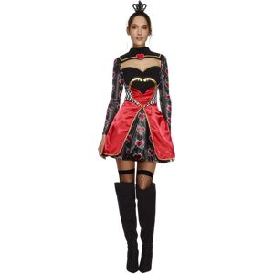 Smiffys Fever Queen Of Hearts Costume - fancy dress Smiffys Fever Queen Of Hearts Costume - fancy dress