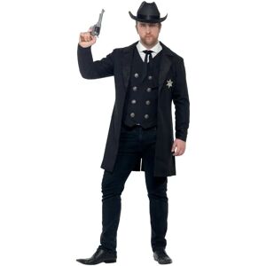 Costume de Shérif Noir Grand de Smiffys - Costume - Publicité Costume de Shérif Noir Grand de Smiffys - Costume - Publicité
